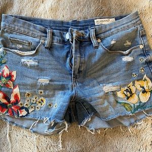 Jean shorts